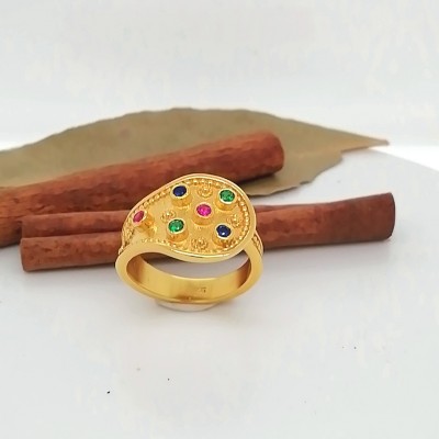 Ring byzantine style